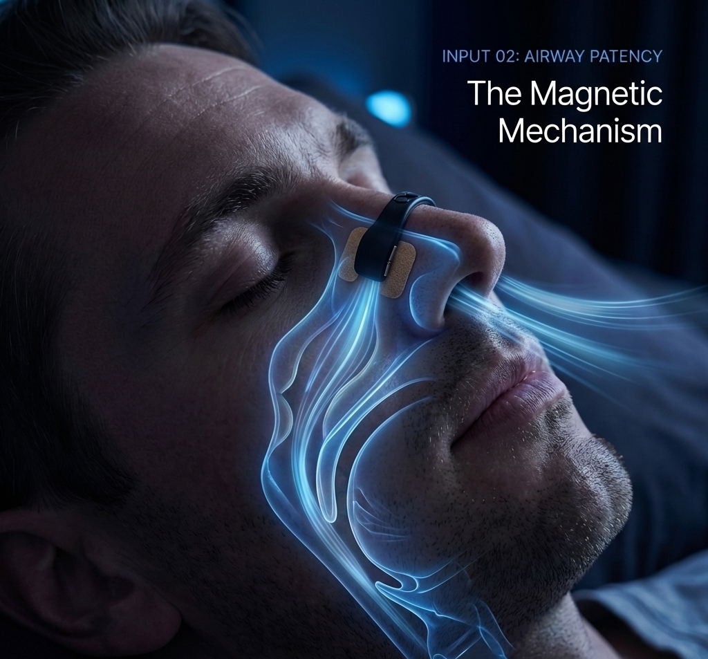 Night Agent Magnetic Nasal Strips — airway patency